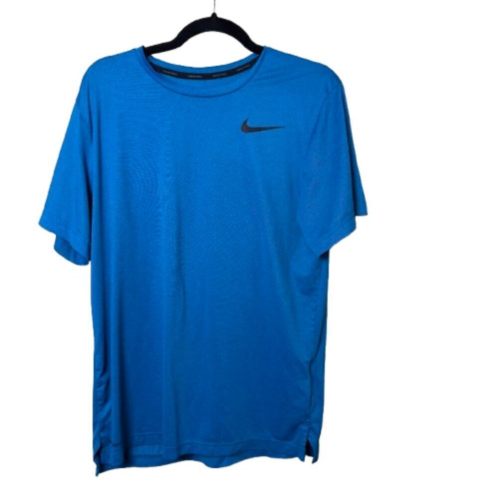 NIKE PRO Dri Fit Standard Fit Athletic Work Out T Shirt Short Sleeve Size Medium